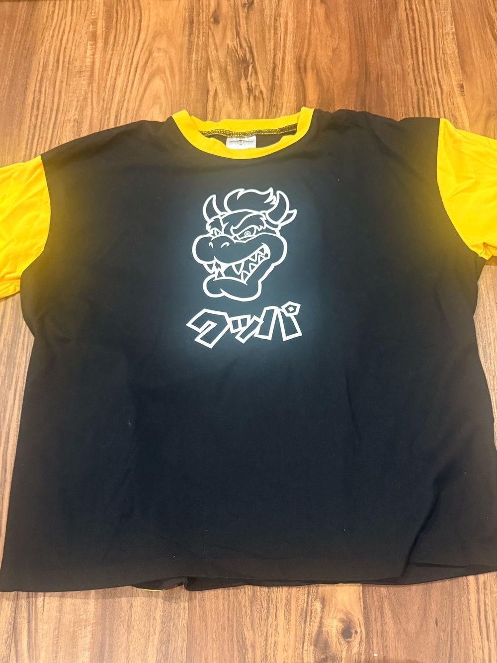 Bowser Koopa T-Shirt Men’s Super Nintendo World Japan Mario Tee Rare